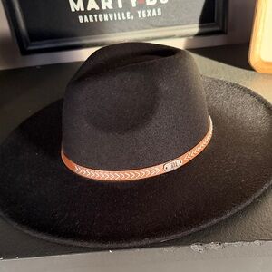 Frye Hat with Brown Band